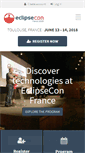 Mobile Screenshot of eclipsecon.org