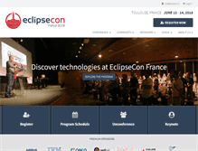 Tablet Screenshot of eclipsecon.org